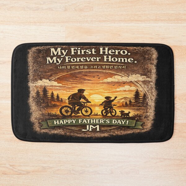 Item preview, My First Hero My Forever Home Father's Day Gift designed and sold by JM Language Service.
