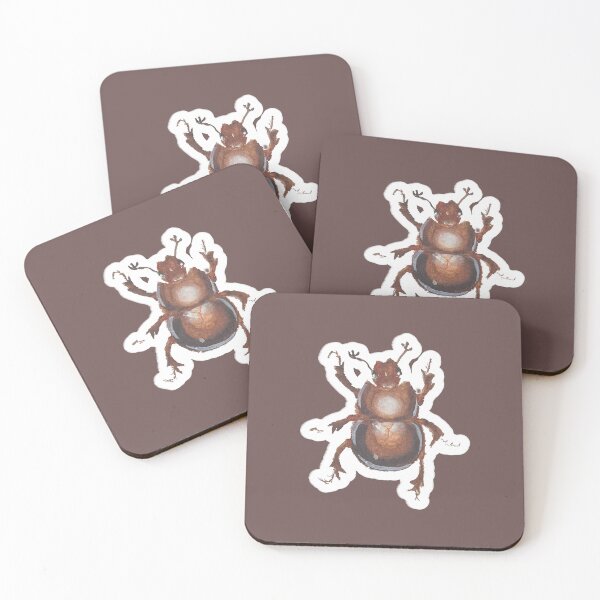 Item preview, The Kindest Dung Beetle designed and sold by Blackberries & Moss.