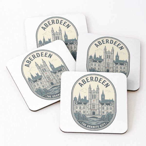 Item preview, Vintage Aberdeen Scotland Granite City Landmark Badge designed and sold by k3rstman1.
