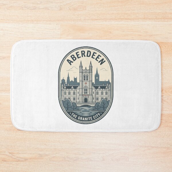 Item preview, Vintage Aberdeen Scotland Granite City Landmark Badge designed and sold by k3rstman1.