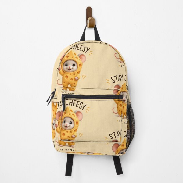 Item preview, Stay Cheesy Cute Mouse in Cheese Costume Kawaii Design designed and sold by Tidarat-27.