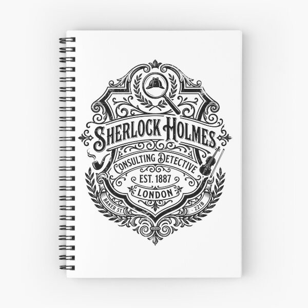 Item preview, Sherlock Holmes Consulting Detective Est. 1887 London Crest Design designed and sold by Fenay Designs.