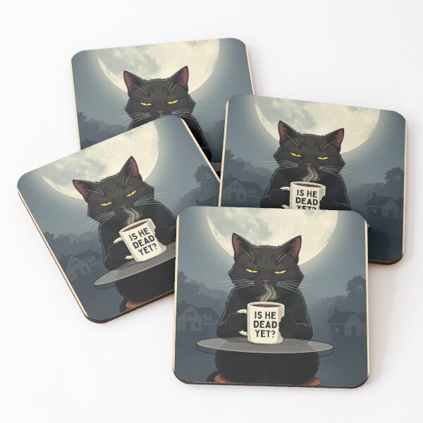 Item preview, Is He Dead Yet Cat  designed and sold by Majerdesign.