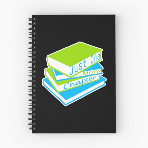 Item preview, Just One More Chapter Funny Book Lover Relatable Quote designed and sold by shirt-o-mat.