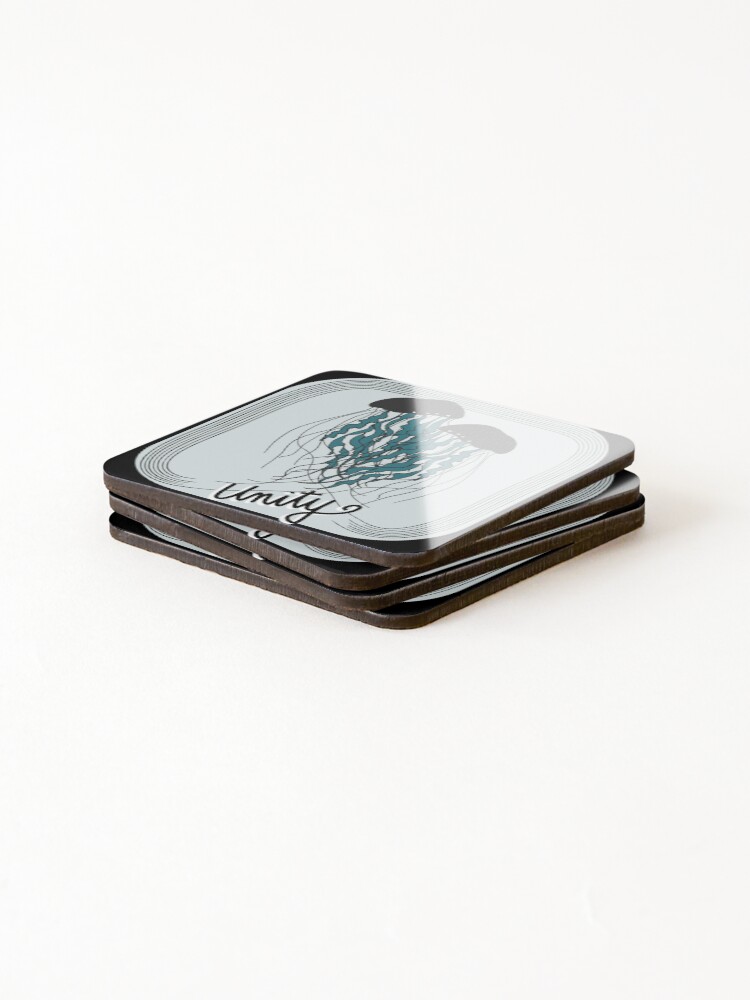 Thumbnail 4 of 5, Coasters (Set of 4), Unity designed and sold by LittleCatten.