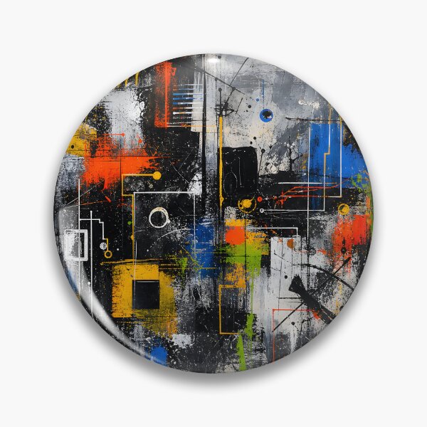 Item preview, Chaotic Harmony – Abstract Geometric Energy designed and sold by MIXAR Studio.