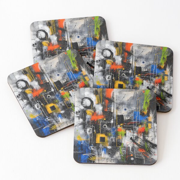 Item preview, Chaotic Harmony – Abstract Geometric Energy designed and sold by MIXAR Studio.