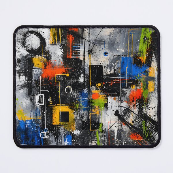 Item preview, Chaotic Harmony – Abstract Geometric Energy designed and sold by MIXAR Studio.