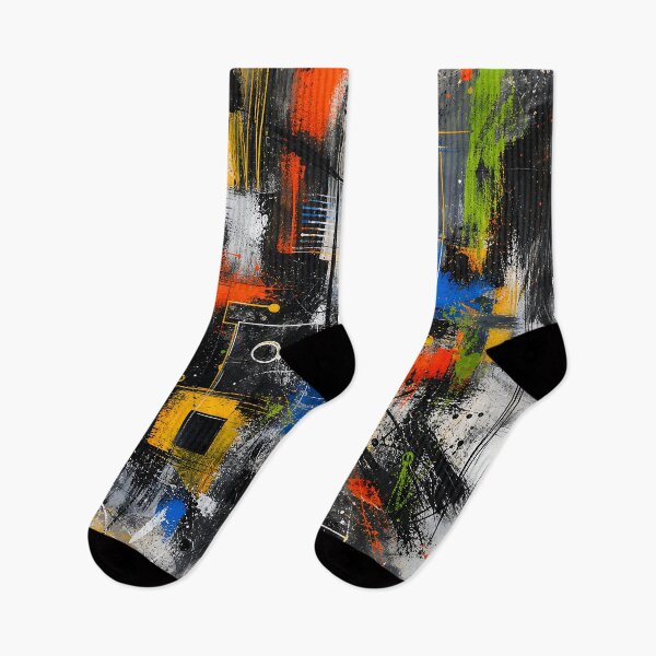 Item preview, Chaotic Harmony – Abstract Geometric Energy designed and sold by MIXAR Studio.