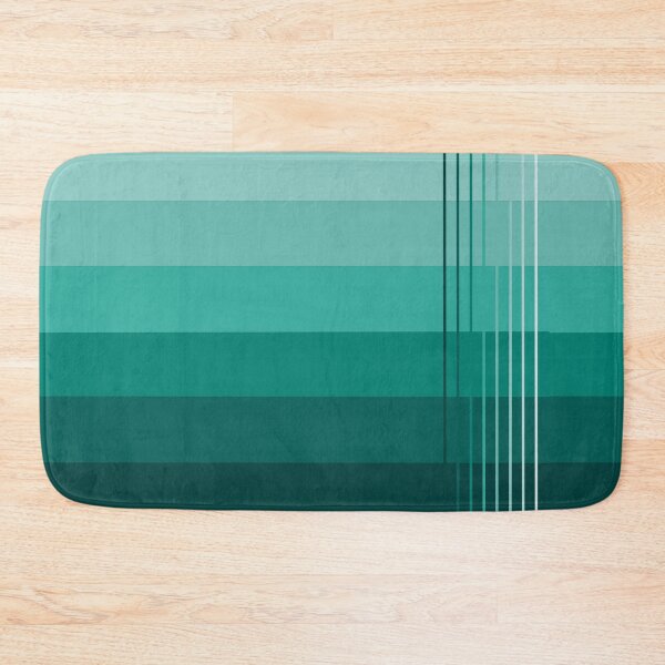 Item preview, Simple design with shades from light to dark cyan designed and sold by Cherevan.