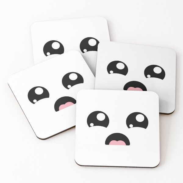 Item preview, Cute kawaii open mouth sad face designed and sold by BlushyPrint.