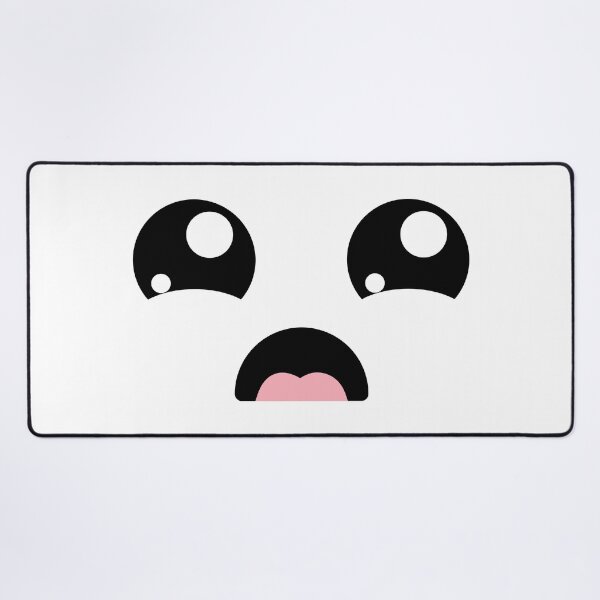 Item preview, Cute kawaii open mouth sad face designed and sold by BlushyPrint.