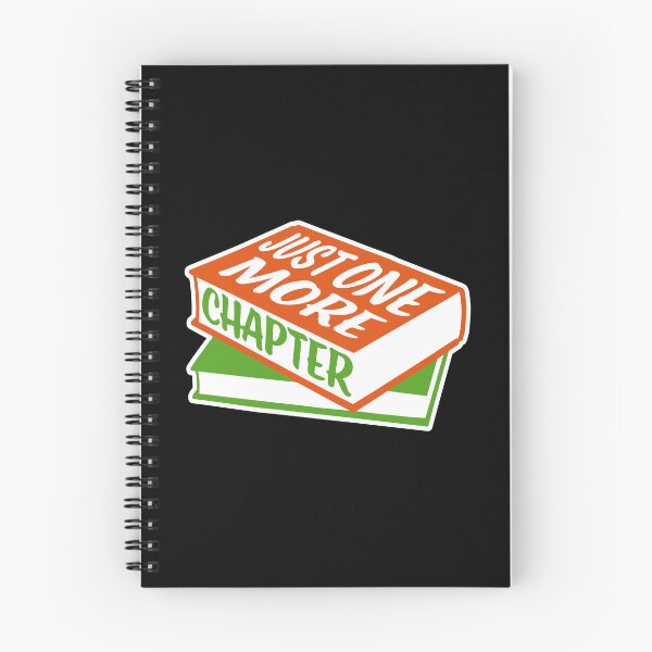 Item preview, Just One More Chapter Funny Book Lover Relatable Quote designed and sold by shirt-o-mat.