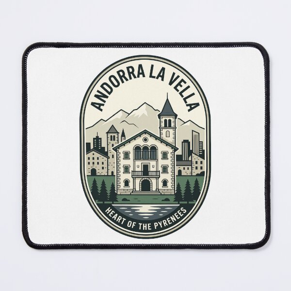 Item preview, Andorra la Vella Heart of the Pyrenees Vintage designed and sold by k3rstman1.