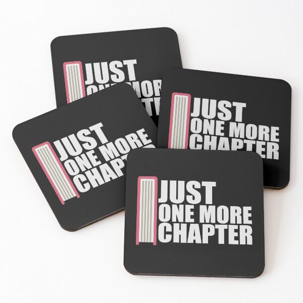 Item preview, Just One More Chapter Funny Book Lover Relatable Quote designed and sold by shirt-o-mat.
