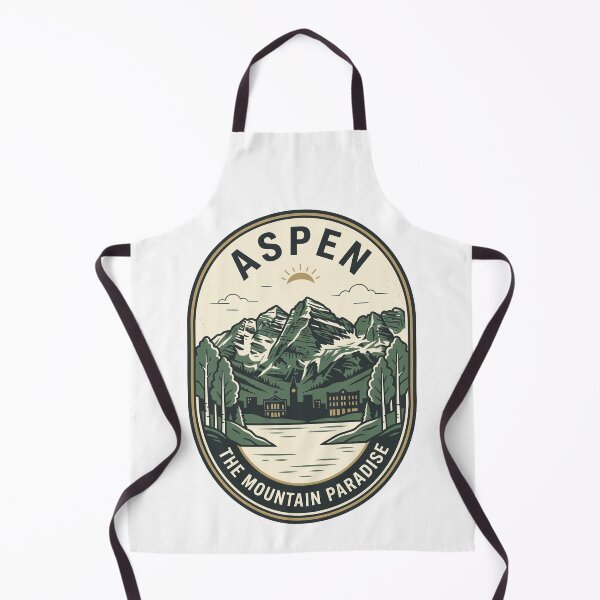 Item preview, Vintage Aspen Colorado Mountain Paradise Travel Badge designed and sold by k3rstman1.