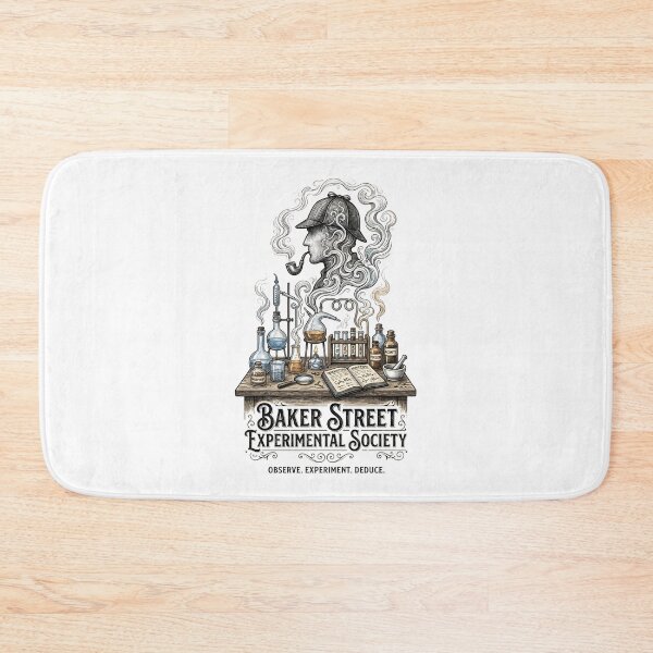 Item preview, Baker Street Experimental Society Sherlock Holmes Chemistry Design designed and sold by Fenay Designs.