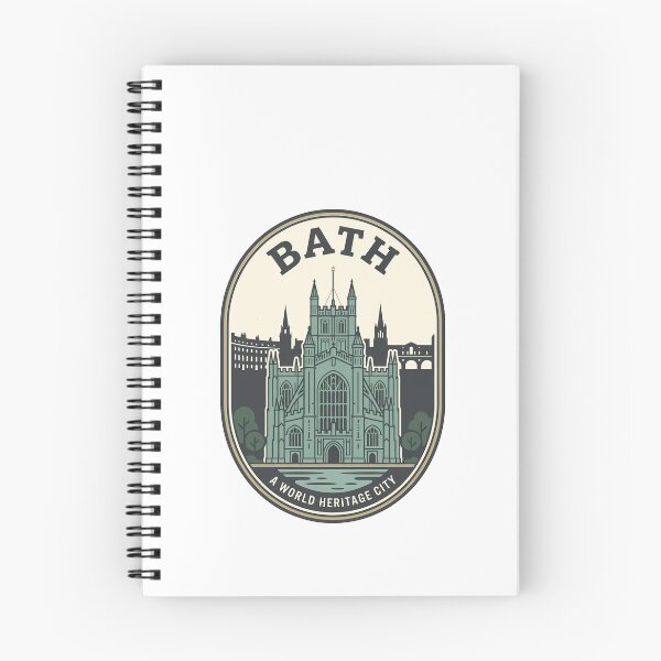 Item preview, Vintage Bath Abbey Skyline World Heritage City designed and sold by k3rstman1.