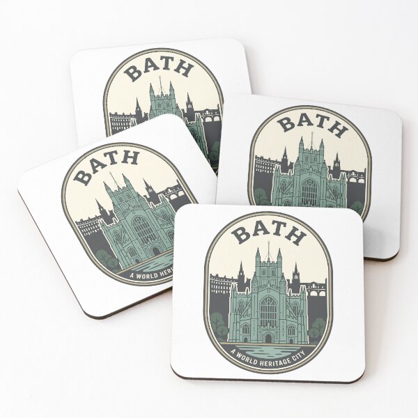 Item preview, Vintage Bath Abbey Skyline World Heritage City designed and sold by k3rstman1.