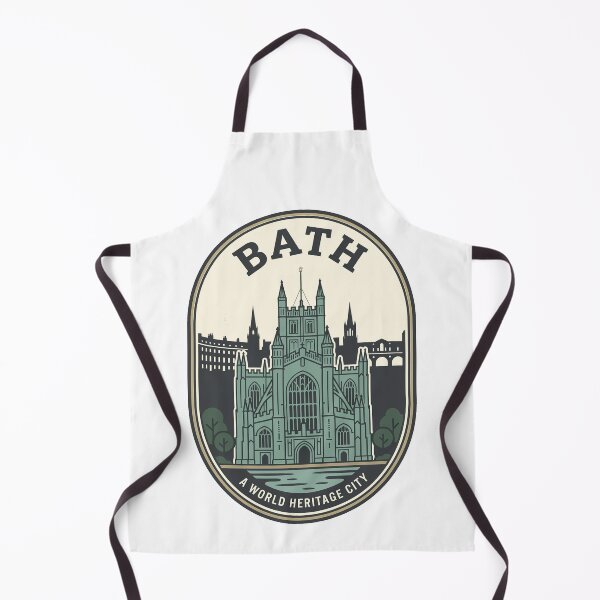 Item preview, Vintage Bath Abbey Skyline World Heritage City designed and sold by k3rstman1.