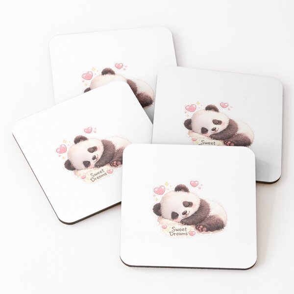 Item preview, Sleeping panda illustration designed and sold by Design by Sara.