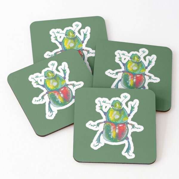 Item preview, Copy of Splendid Earth Boring Beetle designed and sold by Blackberries & Moss.