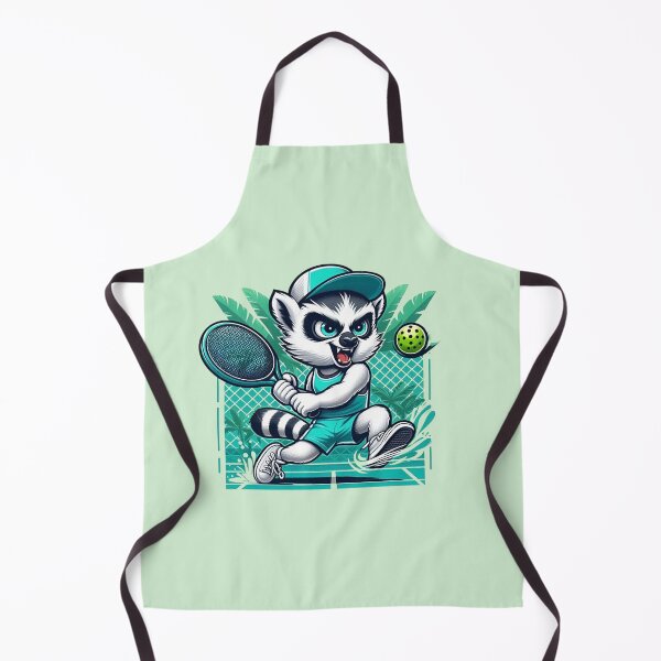 Item preview, Pickleball Lemur – Tropical Sports Animal Art designed and sold by Dogandesighn.