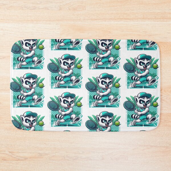 Item preview, Pickleball Lemur – Tropical Sports Animal Art designed and sold by Dogandesighn.