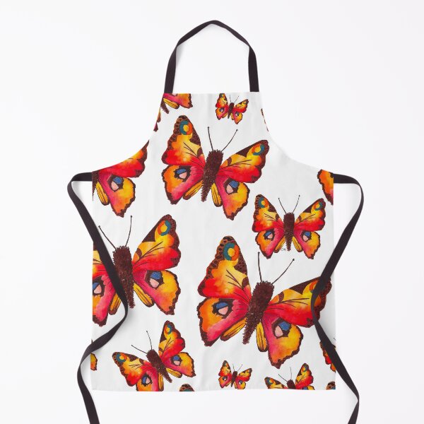 Item preview, Watercolor Peacock Butterfly Pattern designed and sold by Jessica Morris Designs.