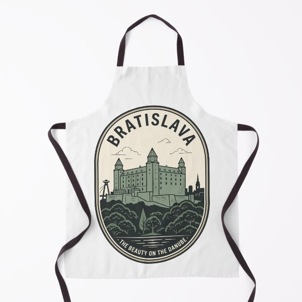Item preview, Bratislava Castle Slovakia Vintage Travel Emblem designed and sold by k3rstman1.