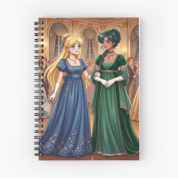 Item preview, Minako and Setsuna at the Ball designed and sold by Solace Sparkles.