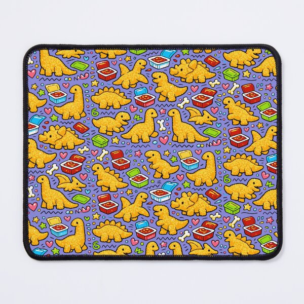 Item preview, Dino Chicken Nugget Pattern T-Rex Dinosaur Nugget  designed and sold by Colorfulman.