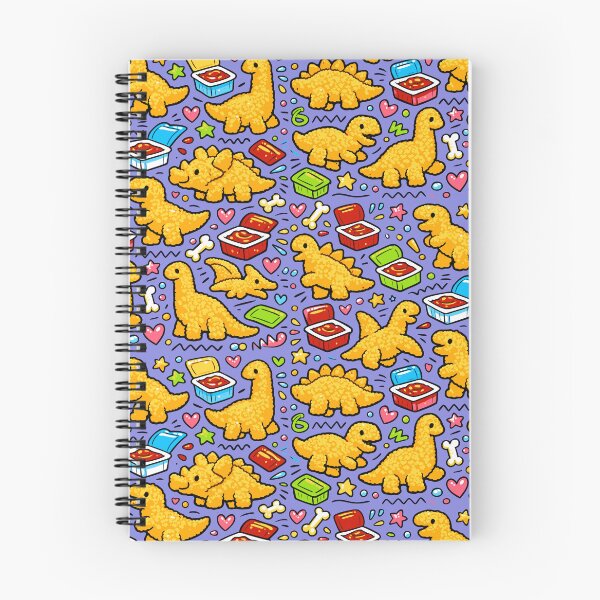 Item preview, Dino Chicken Nugget Pattern T-Rex Dinosaur Nugget  designed and sold by Colorfulman.