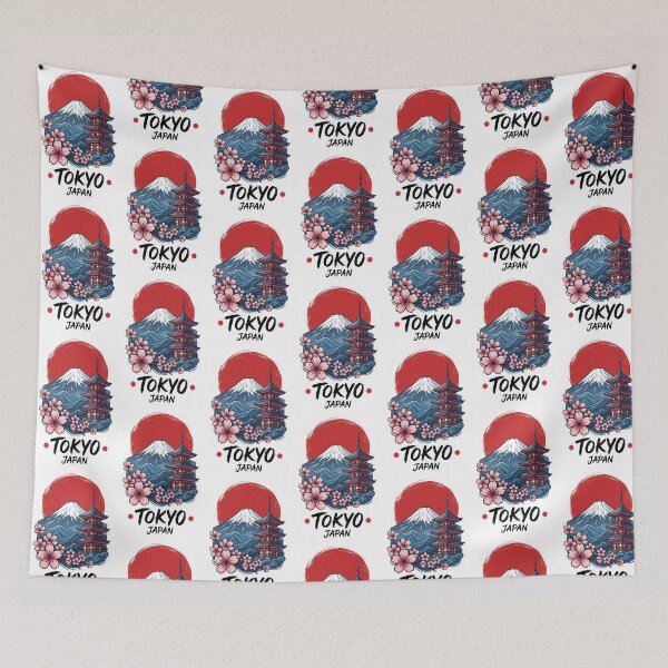 Item preview, Tokyo Japan Travel Aesthetic Design Japanese City  designed and sold by Olivra.