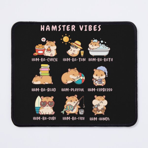 Item preview, Kawaii Hamster Vibes designed and sold by sanorastyle.