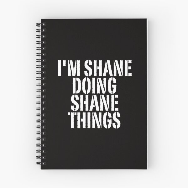 Item preview, I'M SHANE DOING SHANE THINGS Shirt Funny Christmas Gift Idea designed and sold by WeirdlyRare.