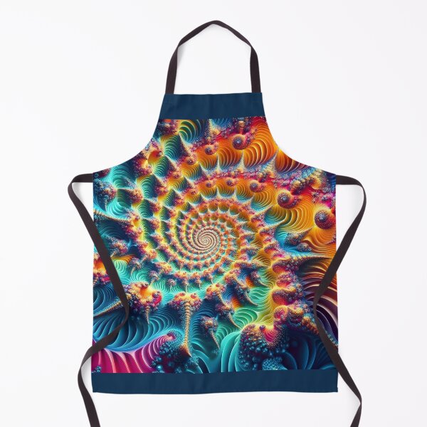 Item preview, Vibrant Fractal Spiral Psychedelic Abstract Art designed and sold by Sybille-Yates.