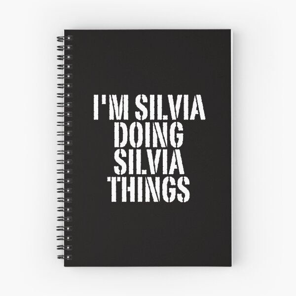 Item preview, I'M SILVIA DOING SILVIA THINGS Shirt Funny Christmas Gift Idea designed and sold by WeirdlyRare.