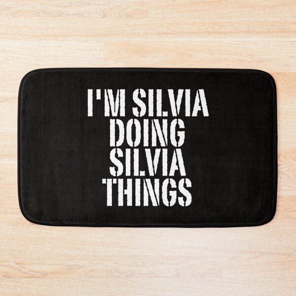 Item preview, I'M SILVIA DOING SILVIA THINGS Shirt Funny Christmas Gift Idea designed and sold by WeirdlyRare.