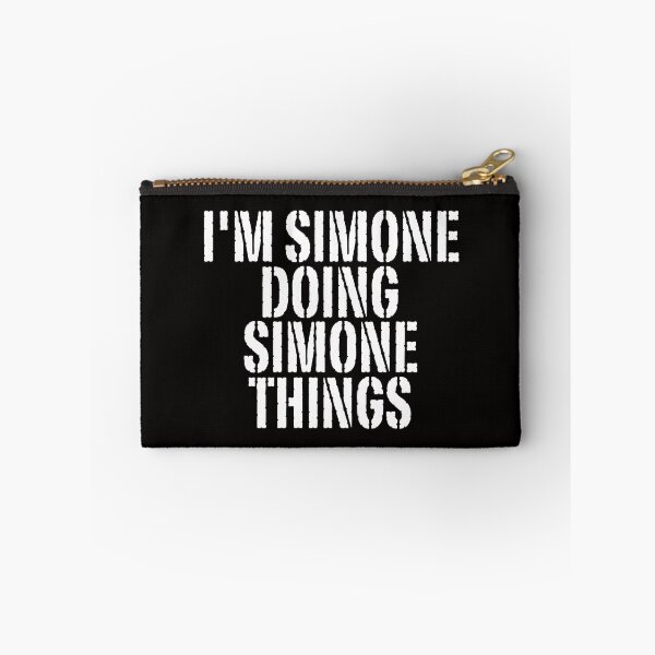 Item preview, I'M SIMONE DOING SIMONE THINGS Shirt Funny Christmas Gift Idea designed and sold by WeirdlyRare.