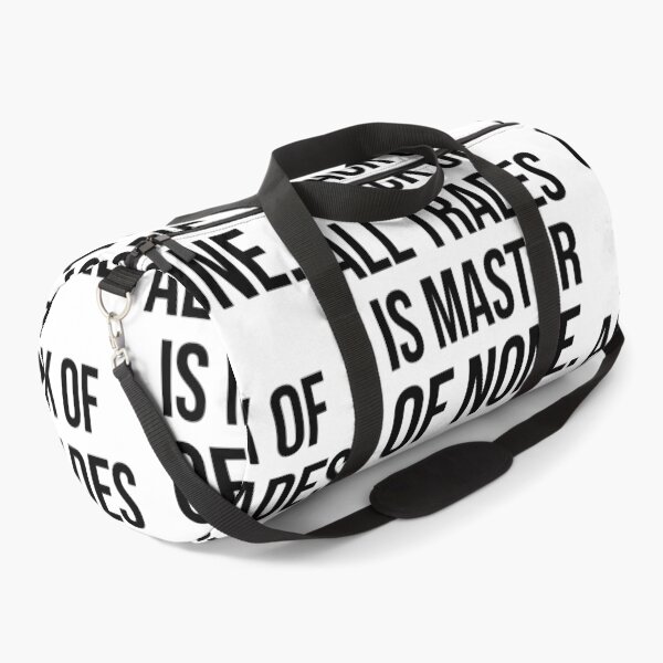 Item preview, A jack of all trades is master of none American English proverbs designed and sold by Pikkalo.