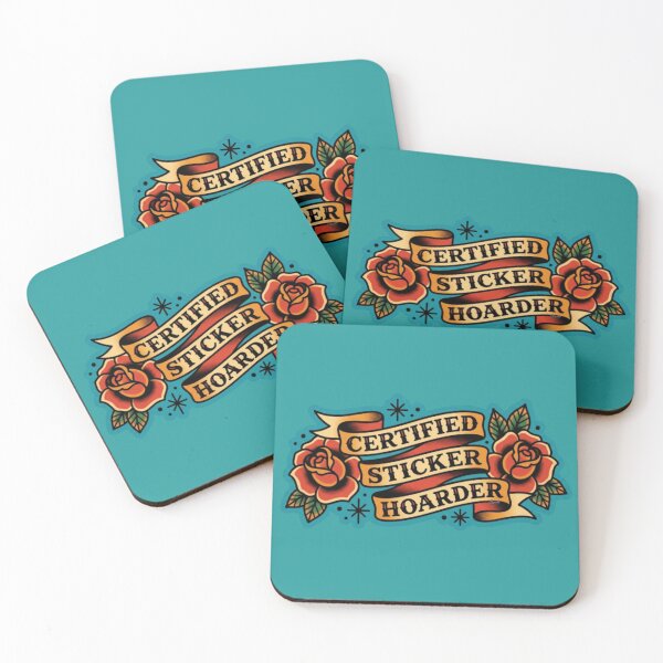 Item preview, Certified Sticker Hoarder Sticker designed and sold by CHEWIE THE PAWSOME PUP.