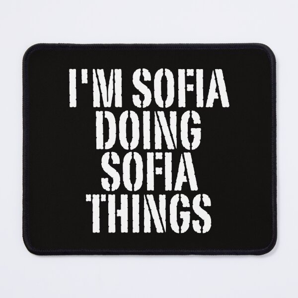 Item preview, I'M SOFIA DOING SOFIA THINGS Shirt Funny Christmas Gift Idea designed and sold by WeirdlyRare.