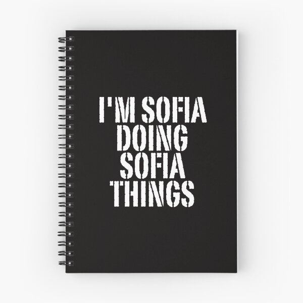 Item preview, I'M SOFIA DOING SOFIA THINGS Shirt Funny Christmas Gift Idea designed and sold by WeirdlyRare.