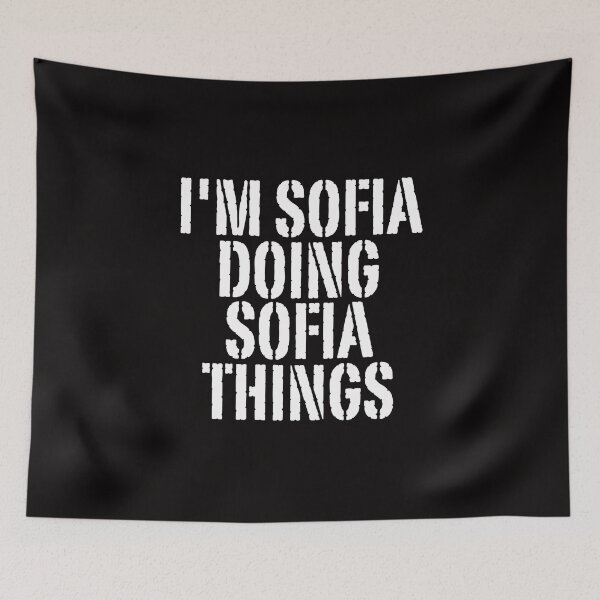 Item preview, I'M SOFIA DOING SOFIA THINGS Shirt Funny Christmas Gift Idea designed and sold by WeirdlyRare.