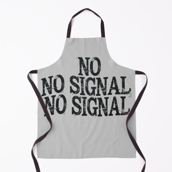 Item preview, No Signal Distressed Slogan Tee — Statement Shirt designed and sold by Ditstyle.