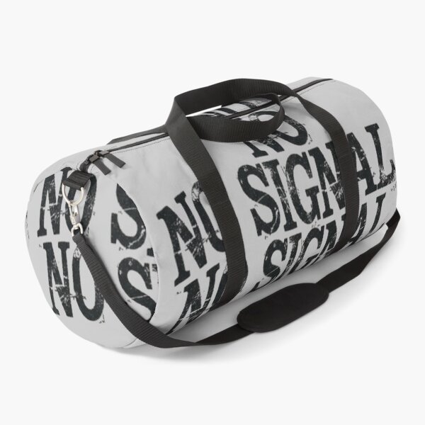 Item preview, No Signal Distressed Slogan Tee — Statement Shirt designed and sold by Ditstyle.
