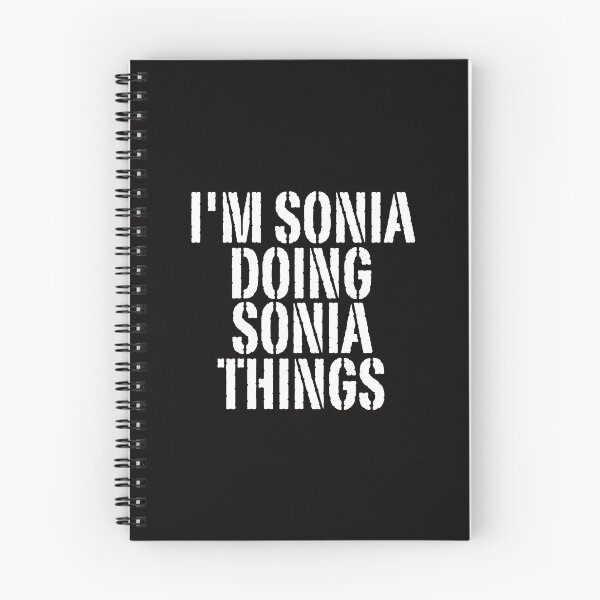 Item preview, I'M SONIA DOING SONIA THINGS Shirt Funny Christmas Gift Idea designed and sold by WeirdlyRare.