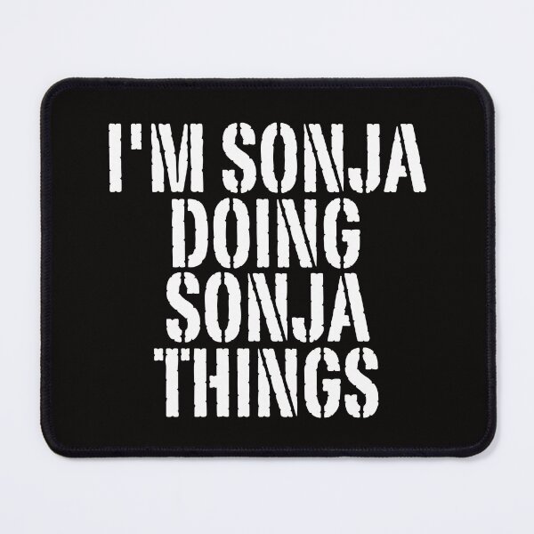 Item preview, I'M SONJA DOING SONJA THINGS Shirt Funny Christmas Gift Idea designed and sold by WeirdlyRare.