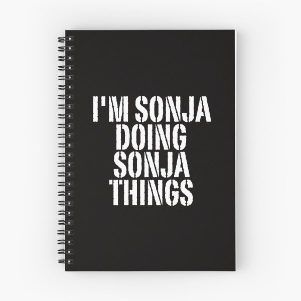Item preview, Camiseta "SOY SONJA HACIENDO COSAS DE SONJA", idea divertida para regalo de Navidad designed and sold by WeirdlyRare.
